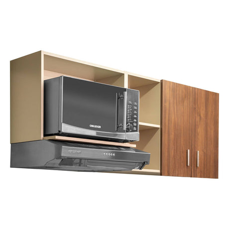 Mueble Superior con Dos Puertas Salt Dark 150 cm - Cocinas | Bylmo