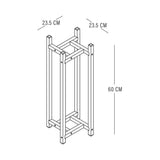Porta Macetas Camelia Marron 40 cm x 60 cm - Jardineria | Bylmo