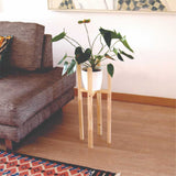 Porta Macetas Click Marron 25 cm x 60 cm - Jardineria | Bylmo