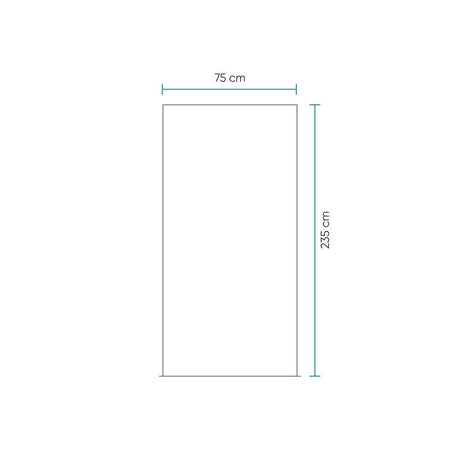 Puerta Miel 75x235cm con Acabado Melaminado para Interiores - Puertas | Bylmo
