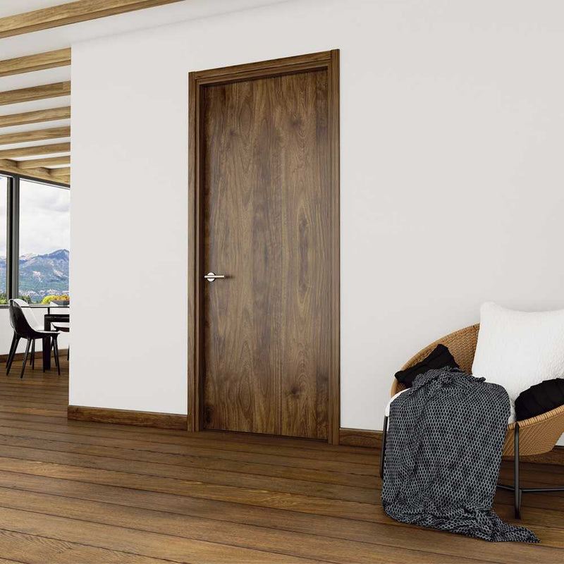 Puerta Macu Marron 90 x 235 cm de Interior