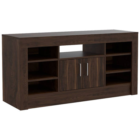 Rack de TV Romanzino Habano 121.6x60.3cm Para TV Hasta 50 Pulgadas con Un Cajón - Muebles para TV | Bylmo