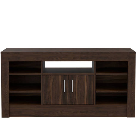 Rack de TV Romanzino Habano 121.6x60.3cm Para TV Hasta 50 Pulgadas con Un Cajón - Muebles para TV | Bylmo