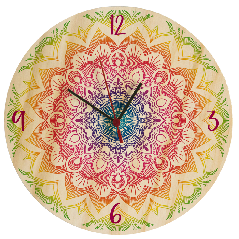 Reloj de Pared Unicornio Sweet Dreams Multicolor 29 x 29 cm