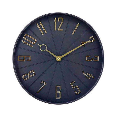 Reloj de Pared Vintage Negro 27 cm – Bylmo