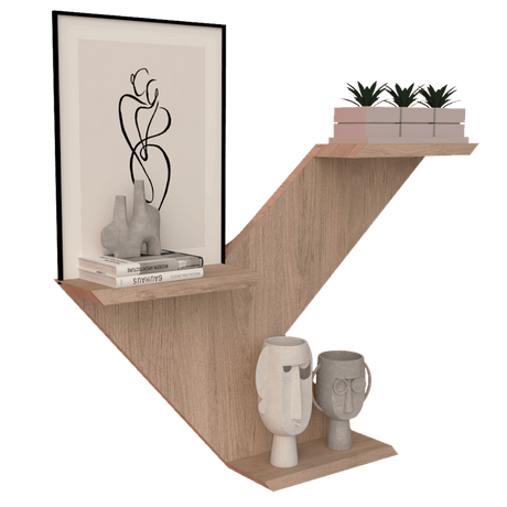 Repisa Yatra Rovere 45 cm - Repisas y Percheros | Bylmo