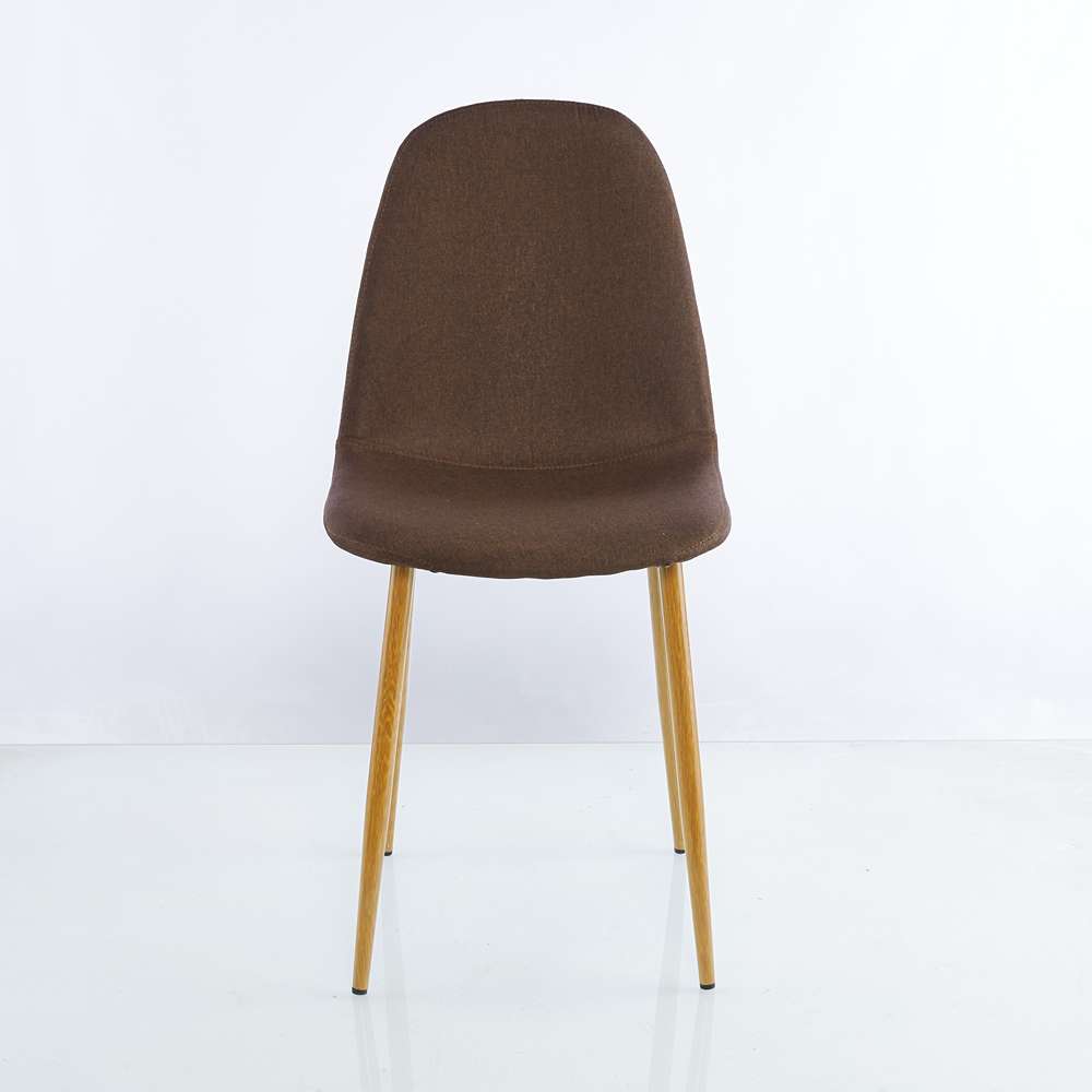 Set x 4 Sillas Concept Café Oscuro 85 cm con Patas Metálicas - Sillas y Butacos | Bylmo