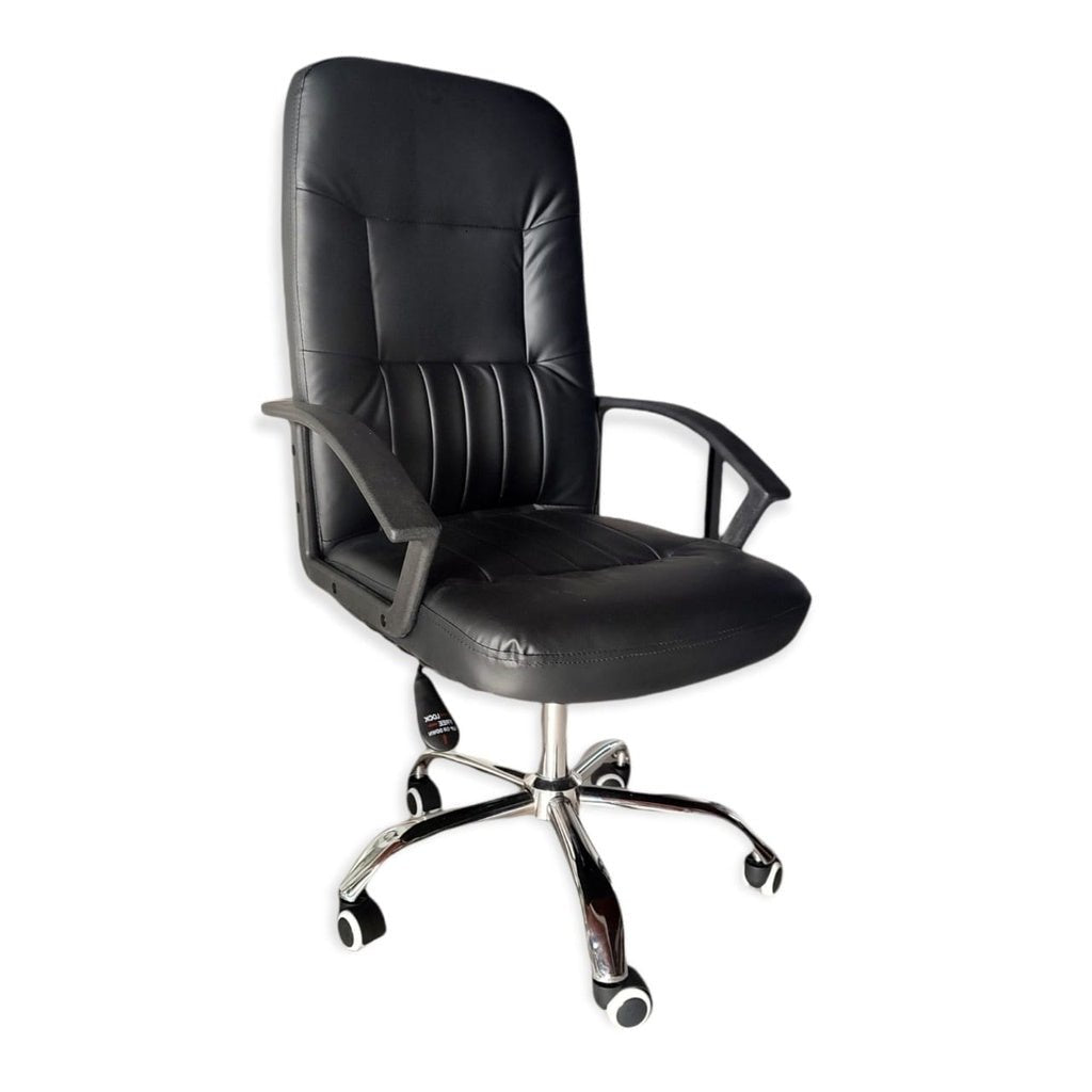 Silla Jeddah Negro 53 x 57 cm Ergonómica - Sillas de Oficina | Bylmo