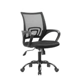 Silla Atenas Negro 55 cm con Altura Regulable - Sillas de Oficina | Bylmo