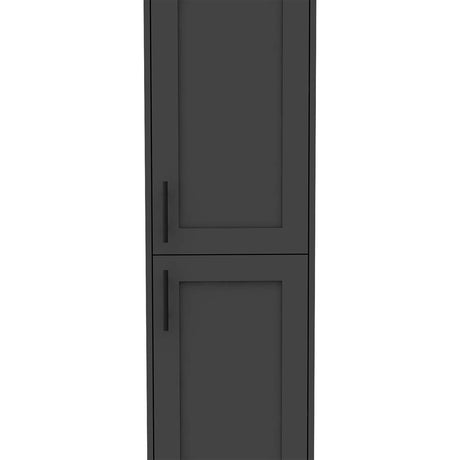 Mueble Auxiliar Plomo 45 cm con Dos Puertas - Gabinetes | Bylmo