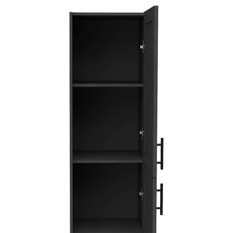 Mueble Auxiliar Plomo 45 cm con Dos Puertas - Gabinetes | Bylmo