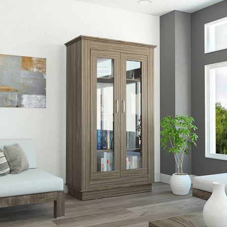 Vitrina Alcamo Siena 103x180cm con Cuatro Compartimientos - Bibliotecas | Bylmo