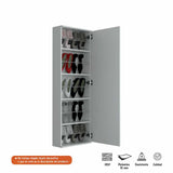 Zapatero Muvi Blanco 47x138cm Vertical de Cinco Niveles para Diez pares de Zapatos - Zapateros | Bylmo