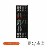 Zapatero Muvi Wengue 47x138cm Vertical de Cinco Niveles para Diez pares de Zapatos - Zapateros | Bylmo
